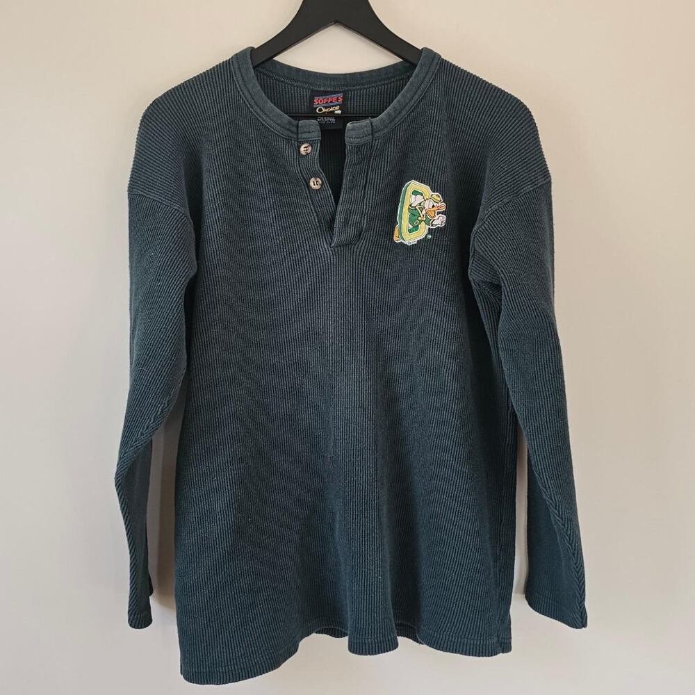 *FINAL PRICE DROP* 90s oregon duck green thermal